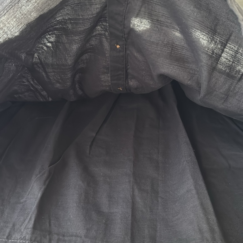 H&M Gray Ruched Ruffled Toddler Sundress 3-4T - Picture 6 of 8